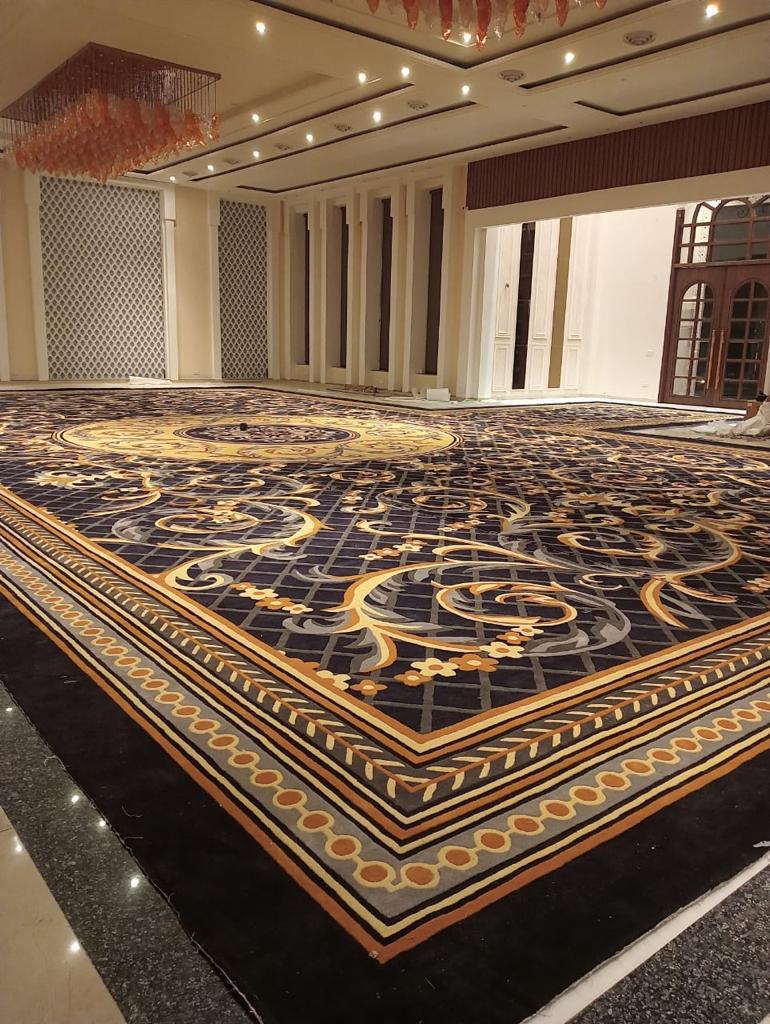 Hospitality Carpet Installation